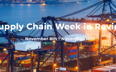 Supply Chain Week in Review November 8th – November 14th