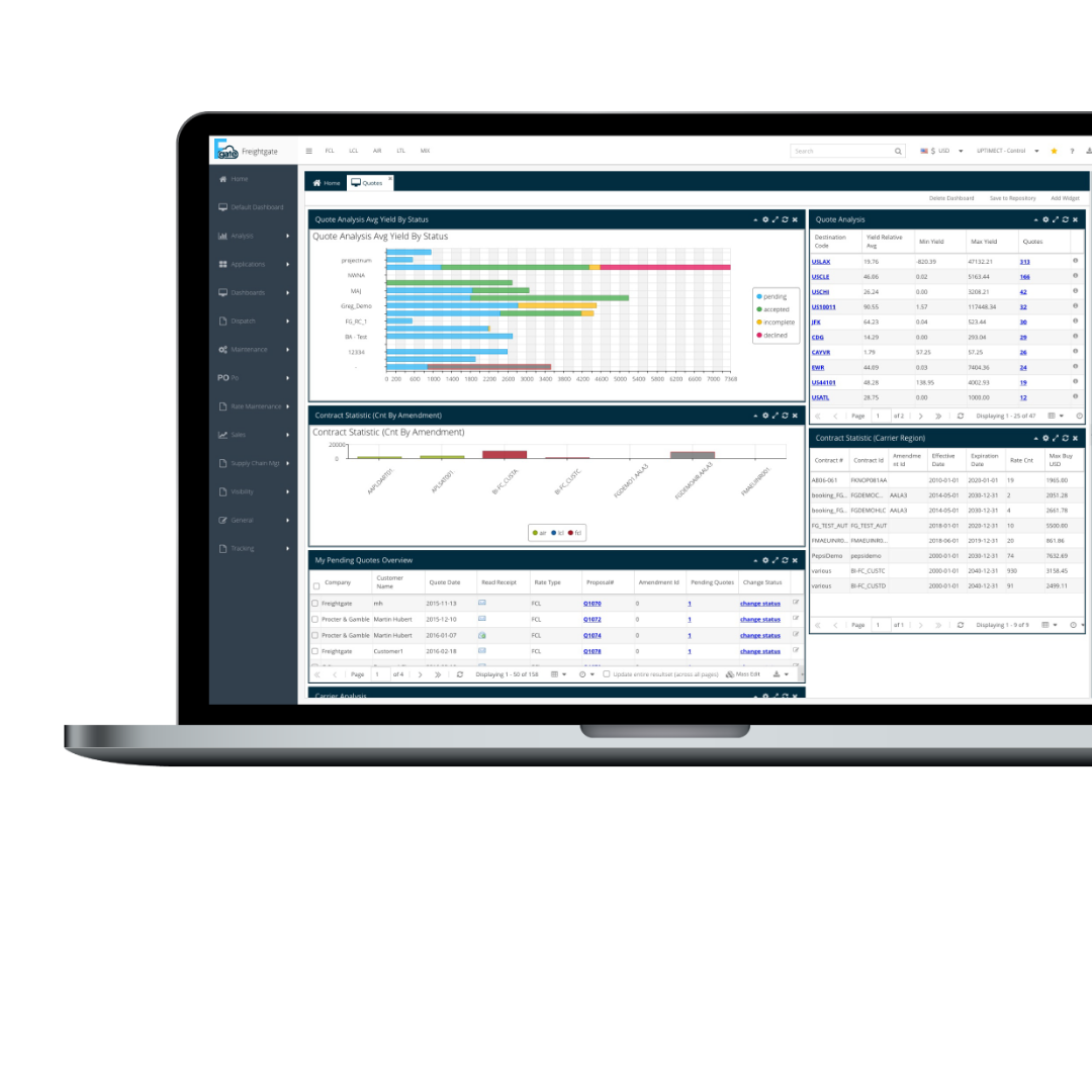 Blue and Red Modern Logistic Service Instagram Post (3)